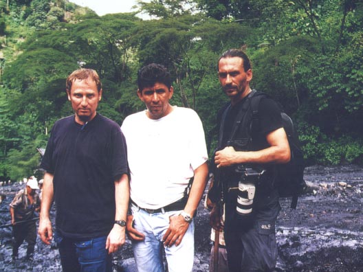 An den Smaragdminen in Kolumbien