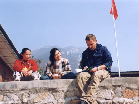 In der Shaolin-Schule in China