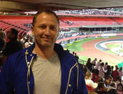 Im Stadion von São Paulo, Brasilien